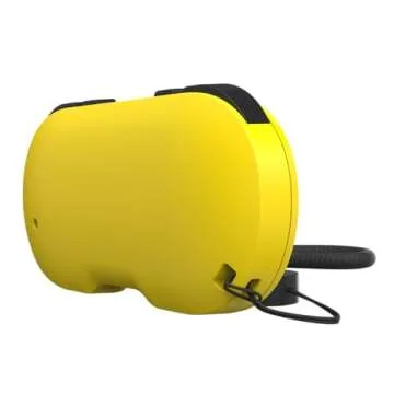 CRKD ATOM - Collectible Keychain Controller for Nintendo Switch, PC, Mac, Mobile and Smart TV (Yuzu Yellow)