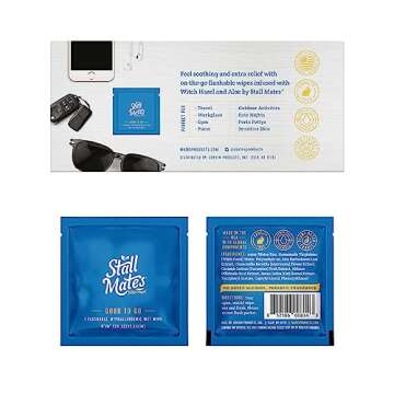 Stall Mates Witch Hazel Flushable Wipes for All