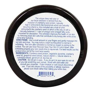 Gentle Solar Recover Facial Exfoliator - 8 OZ