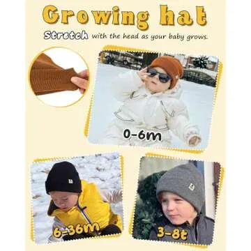 FURTALK Baby Beanie Fleece Lined Winter Hat for Kids