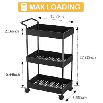 Volnamal Baby Diaper Caddy – Movable Organizer for Nursery Essentials