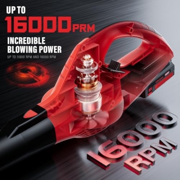 Lightweight MZK Cordless Leaf Blower for Outdoor Cleanup