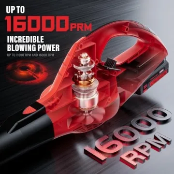 Lightweight MZK Cordless Leaf Blower for Outdoor Cleanup