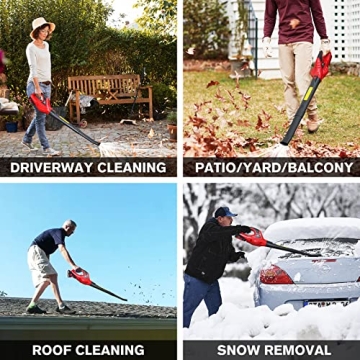 Lightweight MZK Cordless Leaf Blower for Outdoor Cleanup