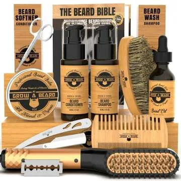 Premium Beard Grooming Kit for All Beard Types