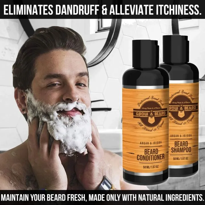 Premium Beard Grooming Kit for All Beard Types