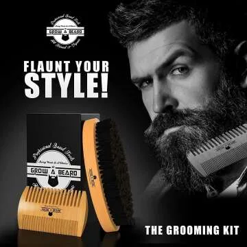Premium Beard Grooming Kit for All Beard Types