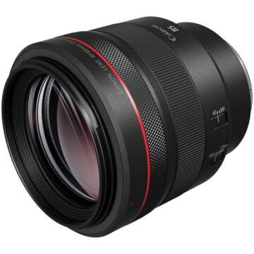 Canon RF 85mm F1.2 L USM Lens, Black