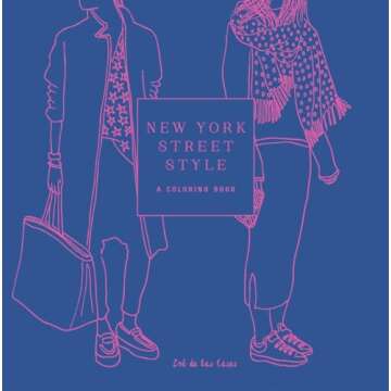 New York Street Style: Unleash Your Creativity with This Artful Coloring Book for All Ages