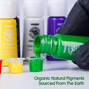 Dragonhawk Complete Tattoo Kit 4 Standard Tunings Tattoo Machines Power Supply 10 Color Tattoo Inks 50 Needles Tips Grips with Case D139GD