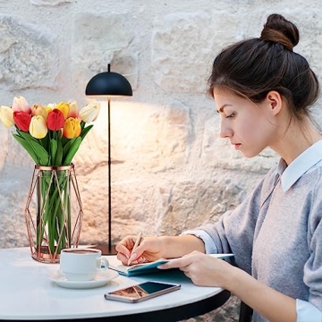 Elegant Rose Gold Centerpiece Vases for Home and Events