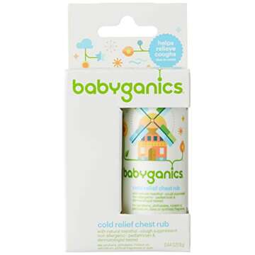 BabyGanics Say Aahhh! Cold Relief Chest Rub Stick
