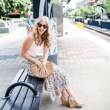 Stylish PRETTYGARDEN High Waist Bohemian Skirt