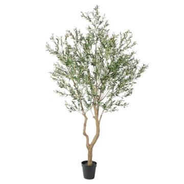 Nafresh 10ft Faux Olive Tree for Stunning Interior Decor