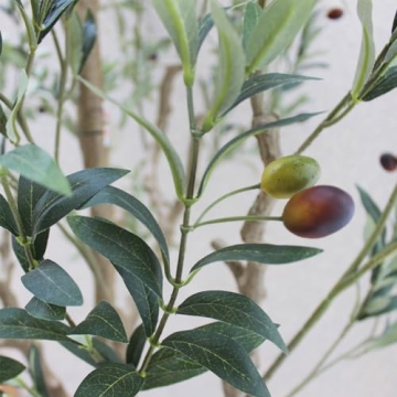 Nafresh 10ft Faux Olive Tree for Stunning Interior Decor