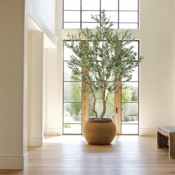 Nafresh 10ft Faux Olive Tree for Stunning Interior Decor