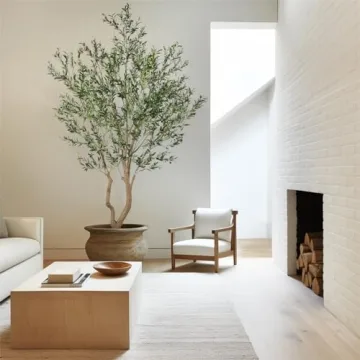 Nafresh 10ft Faux Olive Tree for Stunning Interior Decor