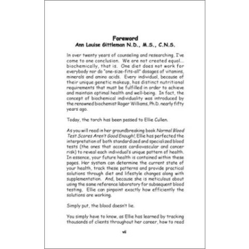 Normal Blood Test Scores Aren't Good Enough! Guide to Health