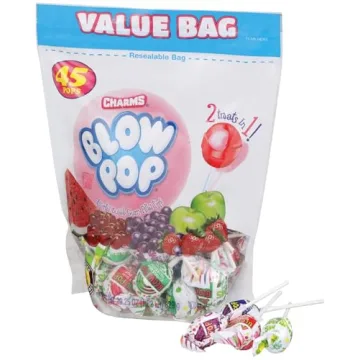 Charms Blow Pops Assorted Flavors 45 Count Bag