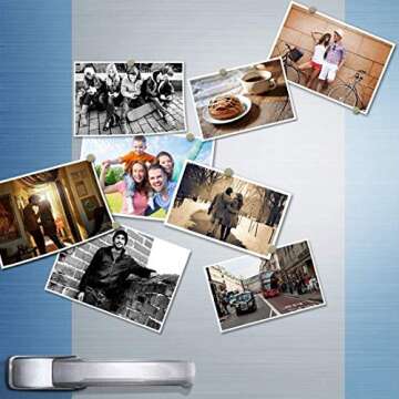 FINDMAG 100 Pack Strong Refrigerator Magnets, 5x3mm Small Magnets for Whiteboard, Neodynium Magnets Fridge, Mini Round Magnetic Dots for Office, Kitchen, DIY, Crafts