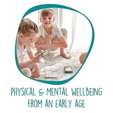 YOGi FUN Yoga 4s - Educational Yoga Card Game for Kids - Yoga Cards with Illustrations of Yoga Poses