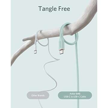 Anker 100W USB C Cable, Fast USB C to USB C Charger