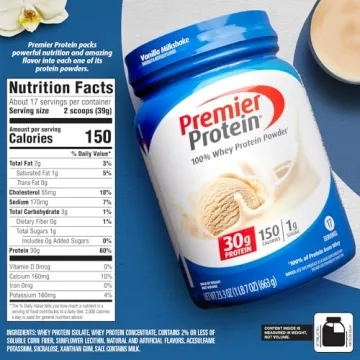 Premier Protein Vanilla Milkshake 30g Protein Keto-Friendly