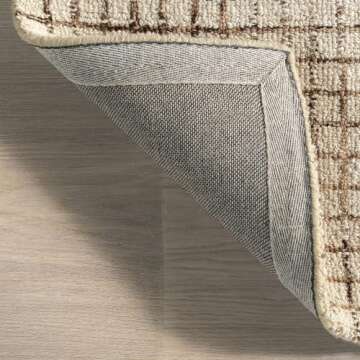 Stylish Melrose Checked Wool Area Rug for Your Home
