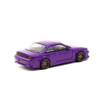 Vertex Silvia S14 RHD Purple Metallic Diecast Model