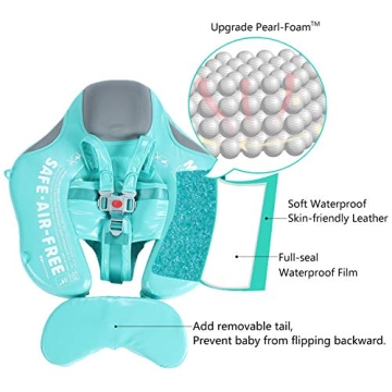 Mambobaby Float Upgrade for Infants with Canopy and Tail