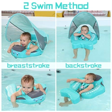Mambobaby Float Upgrade for Infants with Canopy and Tail