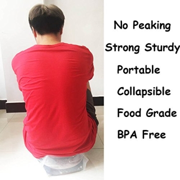 SUPANT Collapsible 5L+10L Water Jug Container for Camping