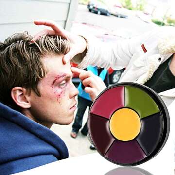 Professional DELISOUL SFX Makeup Kit for Halloween Costumes