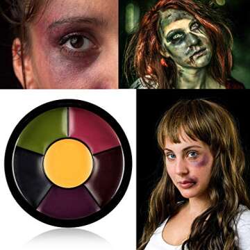 Professional DELISOUL SFX Makeup Kit for Halloween Costumes