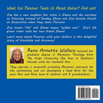 Zoe Discovers Passover at Easter - Kids Book for Learning