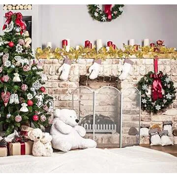 DearHouse 6FT Gold Berry Christmas Garland, Flexible Artificial Berry Garland for Indoor Outdoor Home Fireplace Decoration for Winter Christmas Holiday New Year Decor