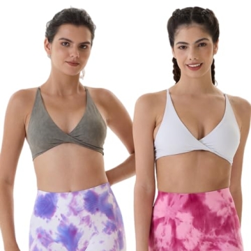 AUROLA Venus Sports Bra Backless Strappy Workout Bra