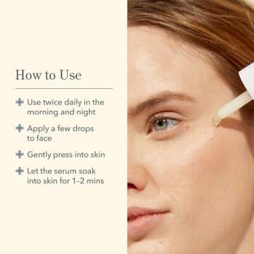 Beekman 1802 Milk Drops Ceramide Facial Serum - Squalane Oil, Hyaluronic Acid & Goat Milk Face Moisturizer - Boosts Skin Radiance & Hydrates Deeply - Fragrance Free, Cruelty Free