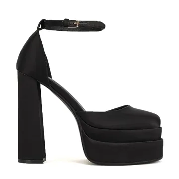 THESHY Platform Chunky High Block Heels for Women