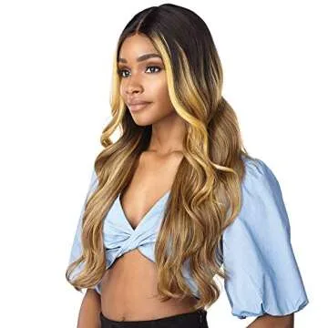 Sensationnel Dashly wig - unit 8 non lace cap ready to wear ear to ear lacepart synthetic (MP/HAZEL)