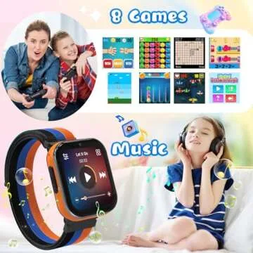 AYATAHA Smart Watch for Kids with 4G Connectivity and Games