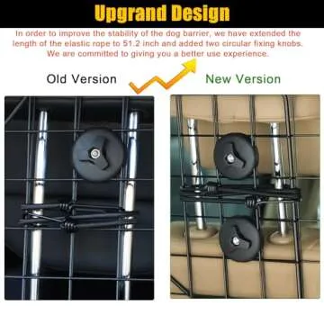 Gtongoko Adjustable Dog Car Barriers for Safe Travel