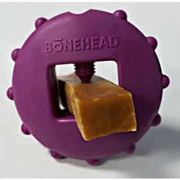 Himalayan Dog Chew Bonehead for Small Dogs, Durable Chew Holder