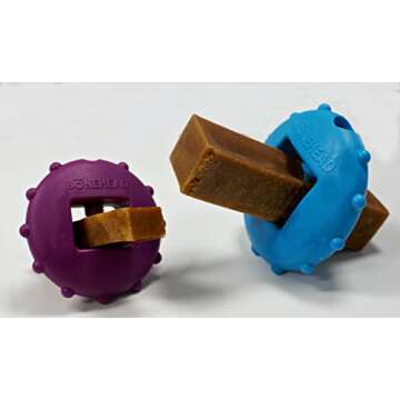 Himalayan Dog Chew Bonehead for Small Dogs, Durable Chew Holder