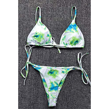 Rattlebush Tie Dye Bikini Set for Stylish Beach Days