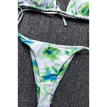 Rattlebush Tie Dye Bikini Set for Stylish Beach Days