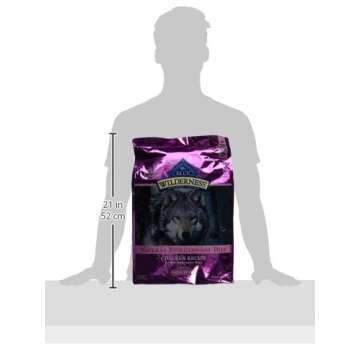 Blue Buffalo Wilderness High Protein, Natural Adult Small Breed Dry Dog Food, Chicken 11-lb