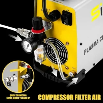 Top SSIMDER 50Amp Plasma Cutter with Dual Voltage