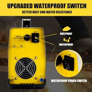 Top SSIMDER 50Amp Plasma Cutter with Dual Voltage