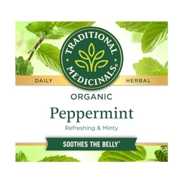 Organic Peppermint Tea for Soothing Digestive Relief